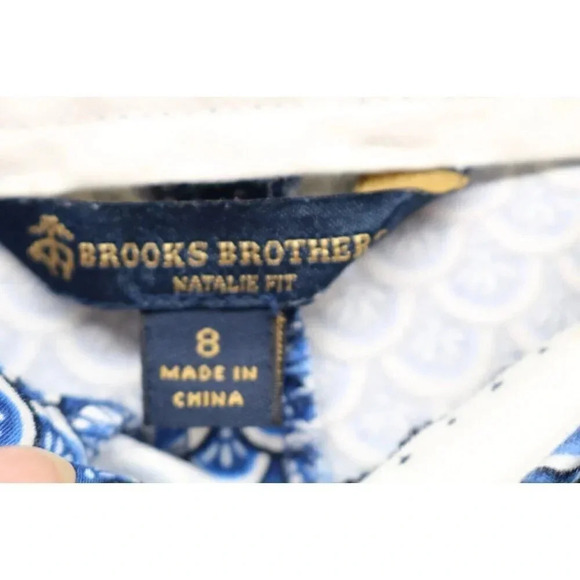 Brooks Brothers Natalie Fit Tapered Pants-Size 8 - Picture 4 of 8